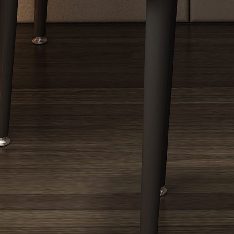 Glam 31.49 " Height Slate Table Top Makeup Vanity Stool with 3 Drawers