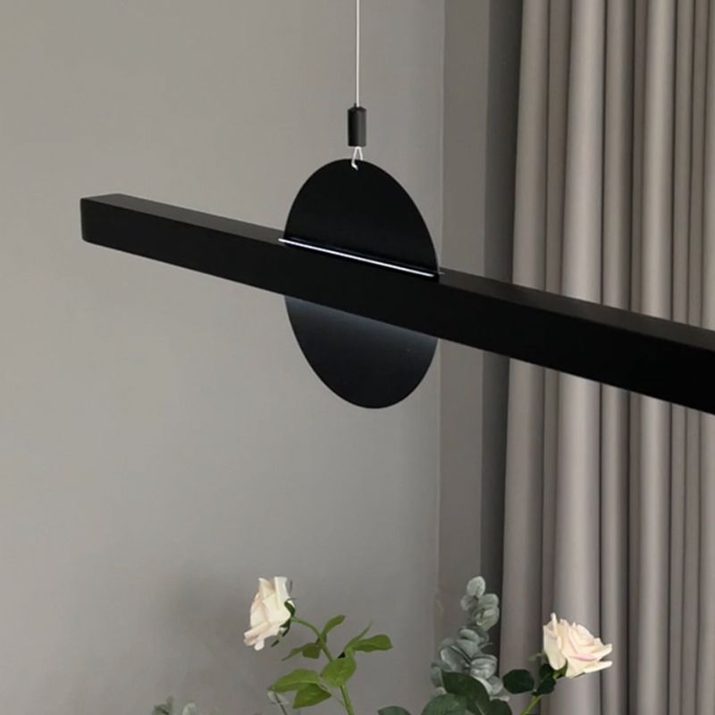 1 luminaire de l'île géométrique légère