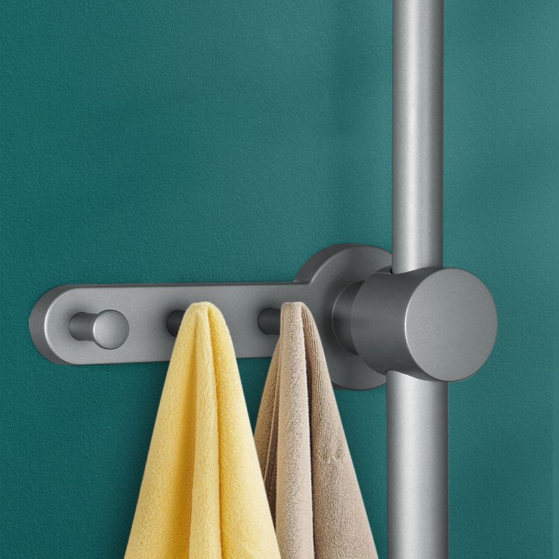 Shower System Square Adjustable Spray Pattern Massage Jet Shower System