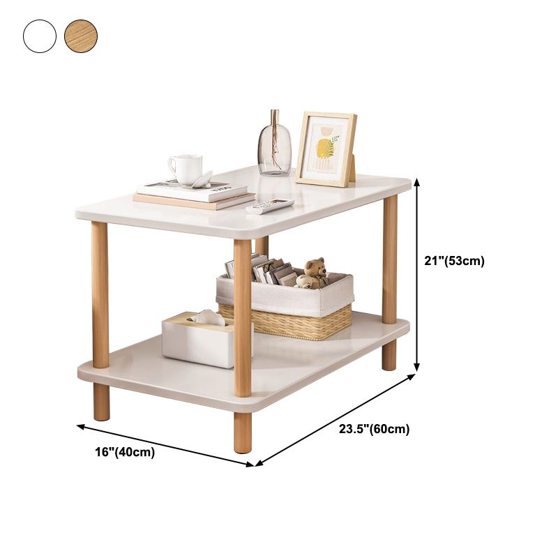 Modern Style Bookshelf in Multiple Colors Engineer Wood Bookcase