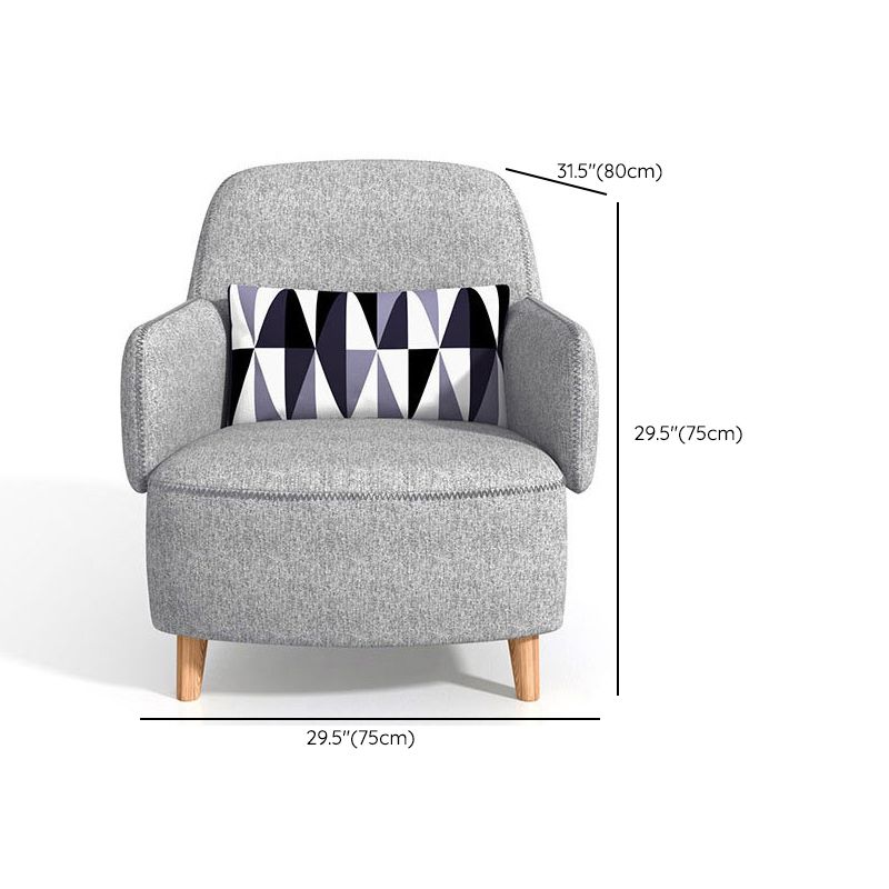 Pillow Top Arm Seating Faux Leather Sofa Contemporary Cushions