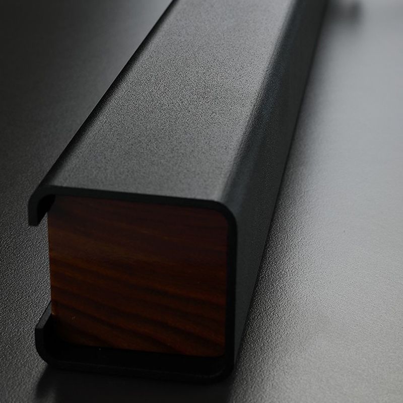 Estilo moderno Lámpara de colgante LED de rectángulo de luz colgante simple para comedor