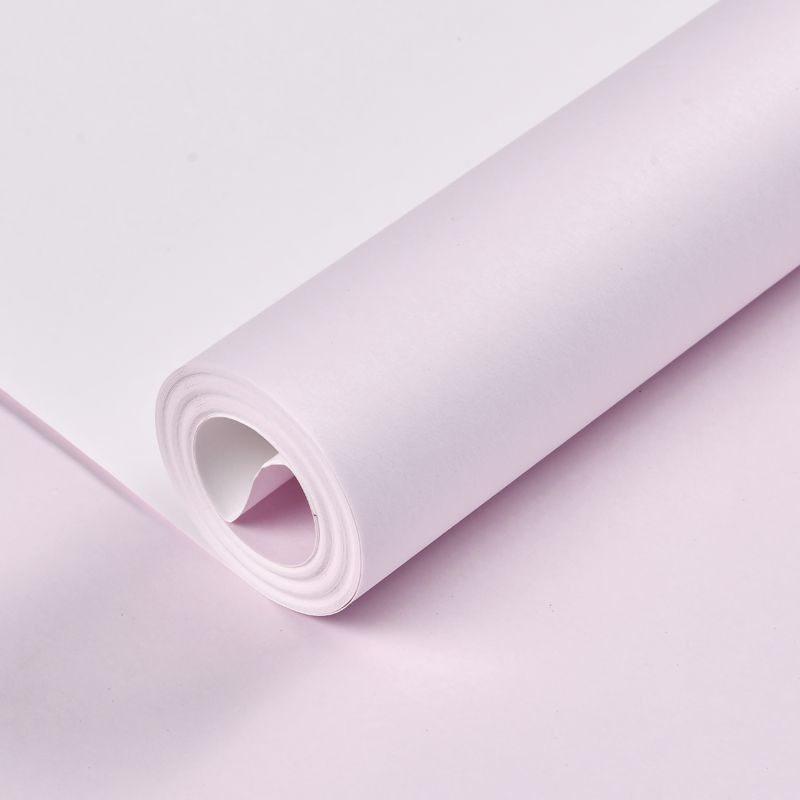 Plain Patterned Wallpaper Roll Simplicity Non-Pasted Bedroom Wall Decor, 31' L x 20.5" W