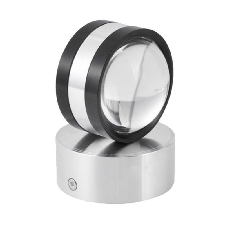 Silver Aluminum Modern Wall Sconce Global LED Wall Mounted Light for Hotel