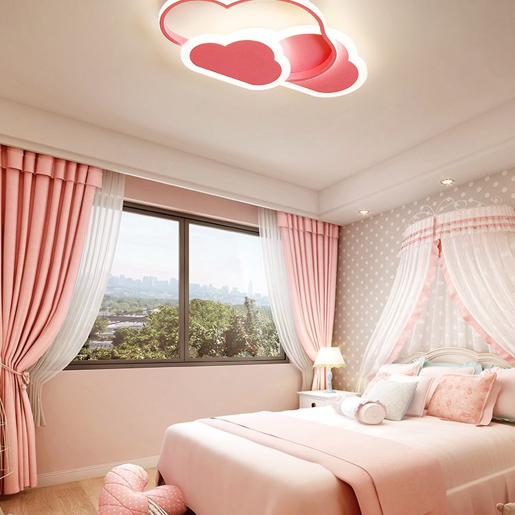 Einfache Art LED in der Nähe der Deckenleuchte Cloud Deckenbefestigte Licht mit Metallschirm