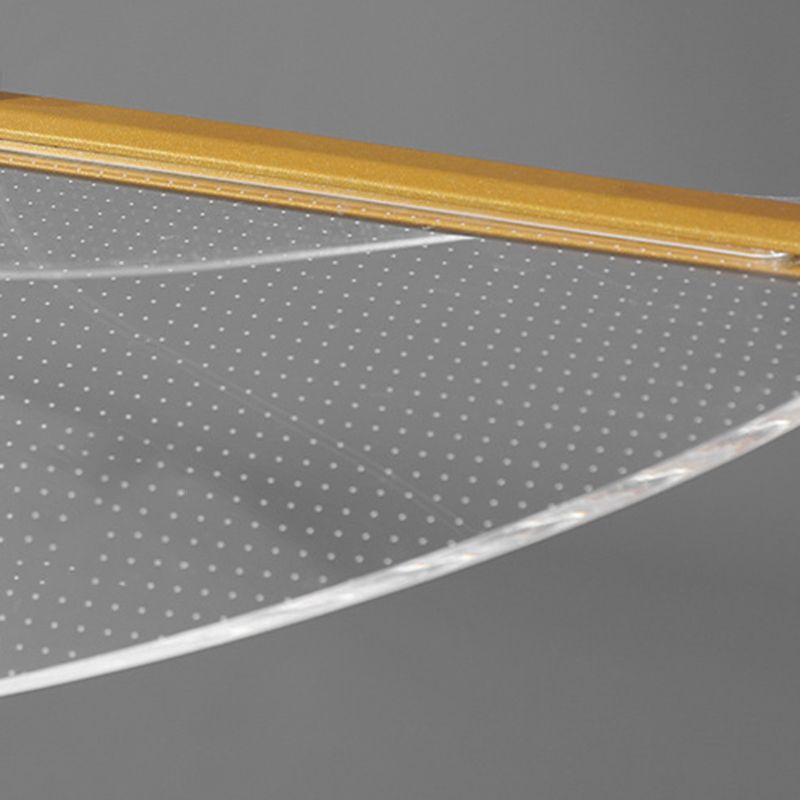 Lampadario geometrico lampadario moderno illuminazione isola metallo 1 luci dell'isola luminosa in nero