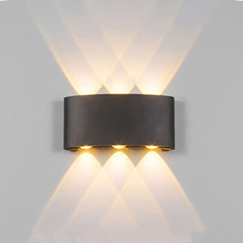 Einfache Wandhalterung helles nordisches modernes LED -Wandleuchtenlampenvorrichtung für Wohnzimmer