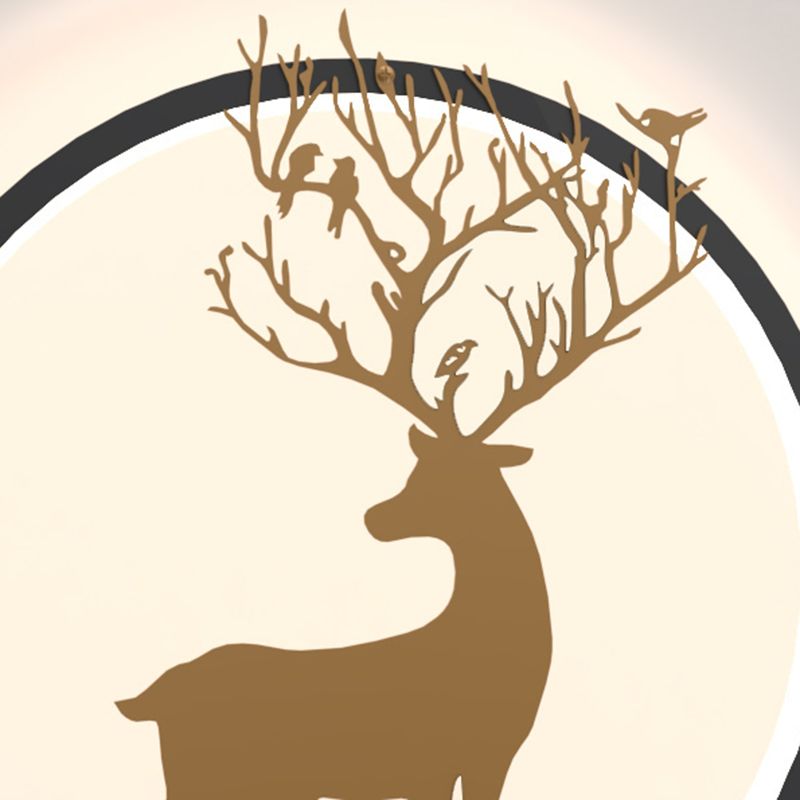 Modern Style Wall Light Creative Deer LED Wall Light Sconce for Bedroom