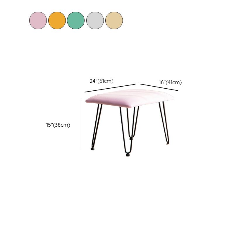 Modern Rocker Chair Upholstered with Dark legs Glider for Living Room