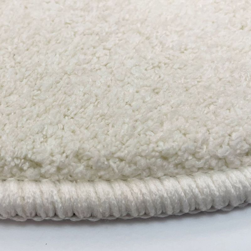 Light Orange Line Rug Polyester Modern Rug Non-Slip Backing Rug for Home Decor