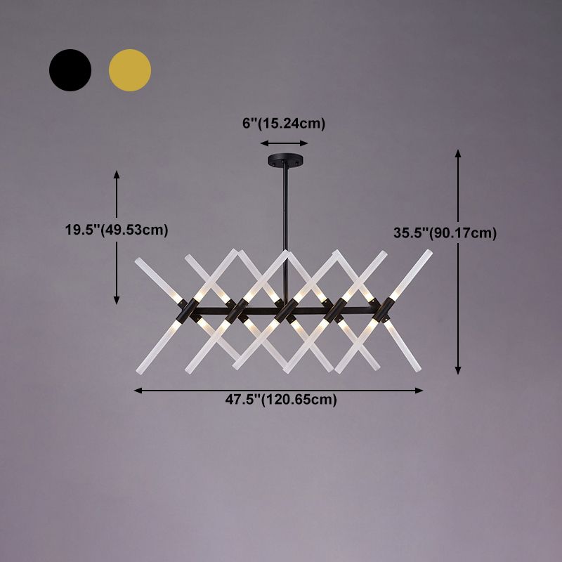 Minimalismo de vidrio ligero de la isla 20 accesorios de iluminación colgante para el comedor para el comedor