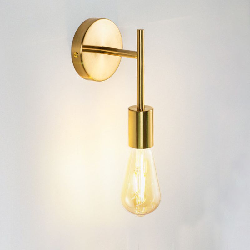 Postmodern Vanity Light Metallic Wall Light Sconce for Washroom