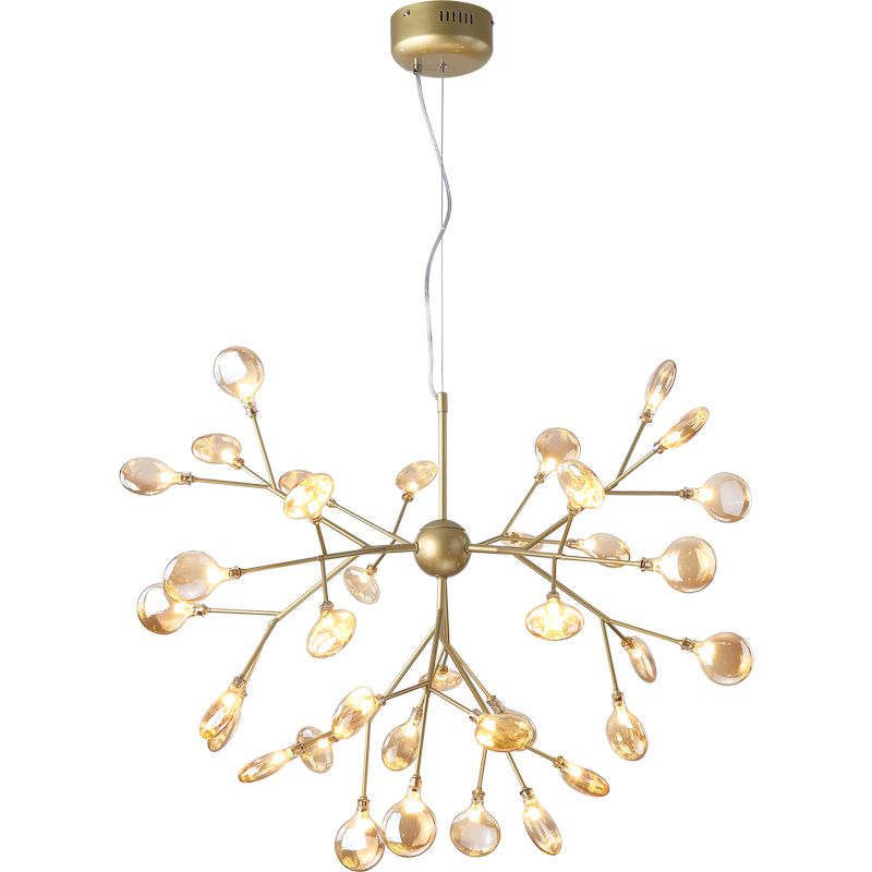 Heracleum LED lampadario a LEDELIER ARTIST TAN SPAGCHIO CAMERA PASSAGGIO CHE APPLICA A RAGGIORE LUCE