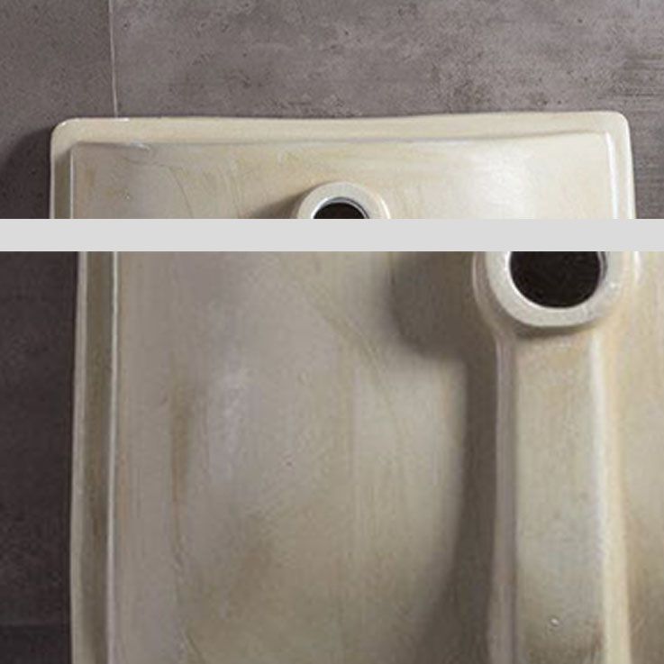Bathroom Sink Ceramic Rod Handle Faucet Anti-spill Bathroom Sink