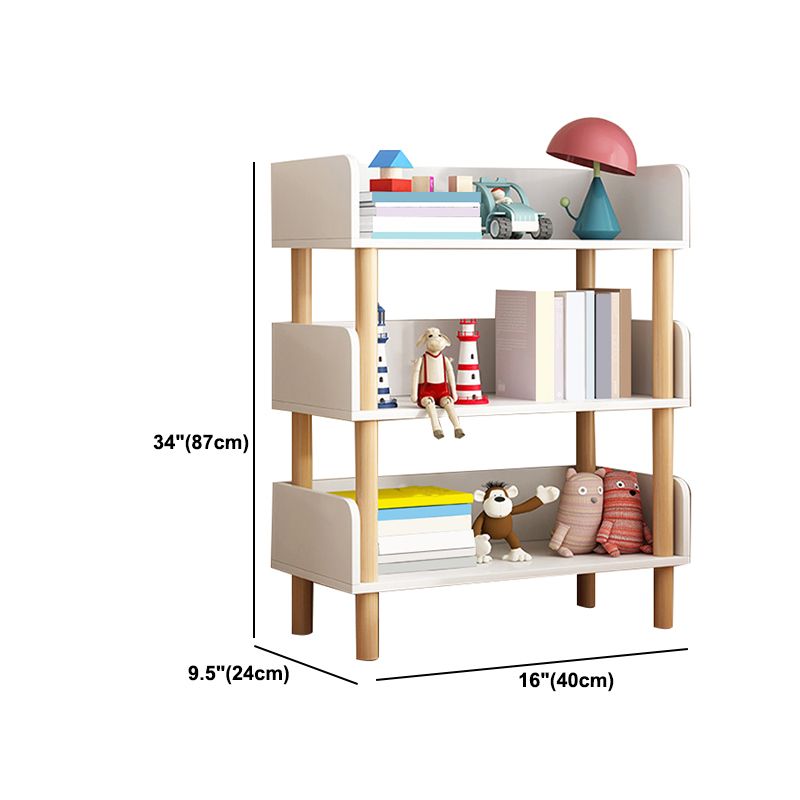 Modern & Contemporary Bookshelf Vertical Shelf Bookcase for Study Room
