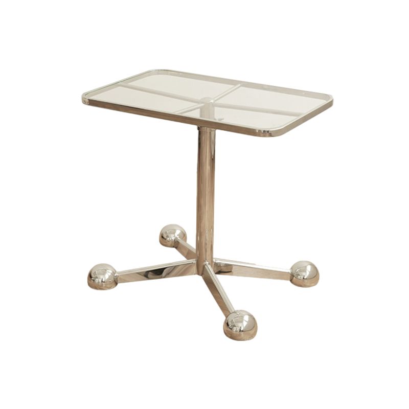 15" Wide Contemporary Corner Table Rectangular Accent Side Table