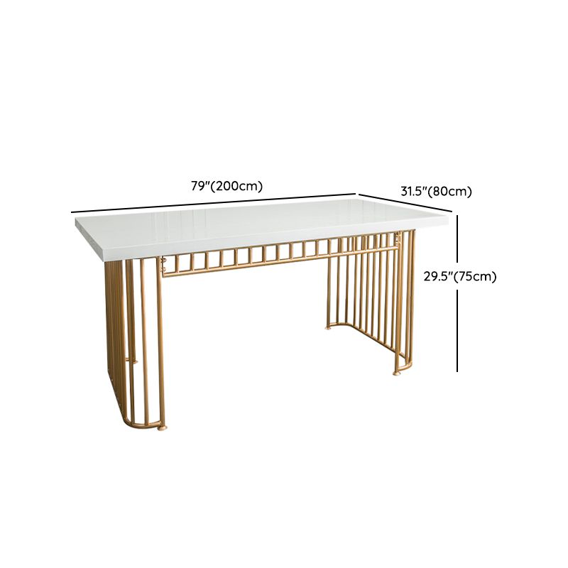 1/2/5 Pieces Modern Dinette Set White Wood Top Dining Table Set for Kitchen