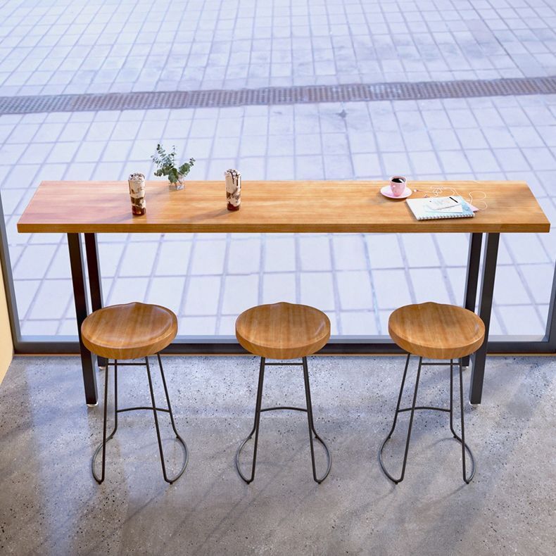 Glam Rectangle Bar Table Set 1/4/7/9 Pcs Iron Frame Bar Table and Stools