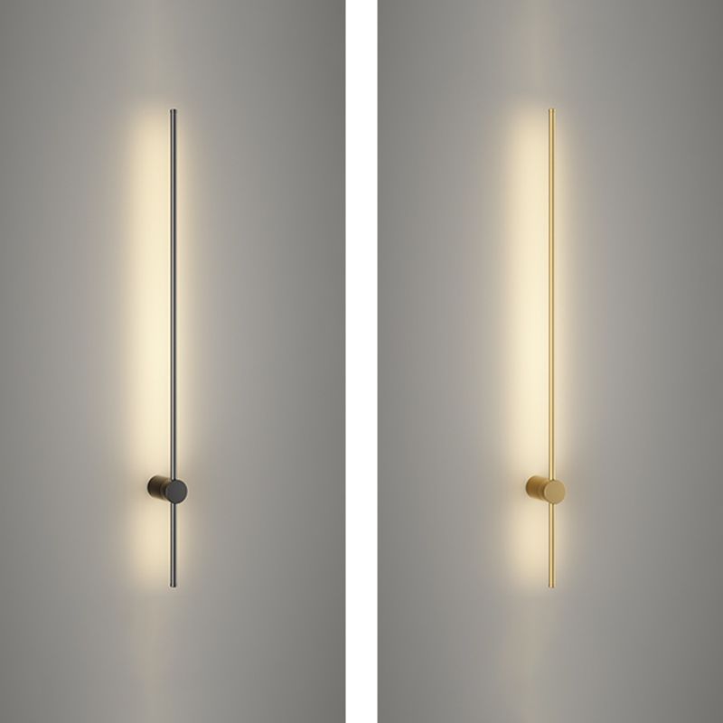 Moderne Stil 2 Leichter Wandbeleuchtungsideen Aluminium Linear wandmontierte Wandleuchten