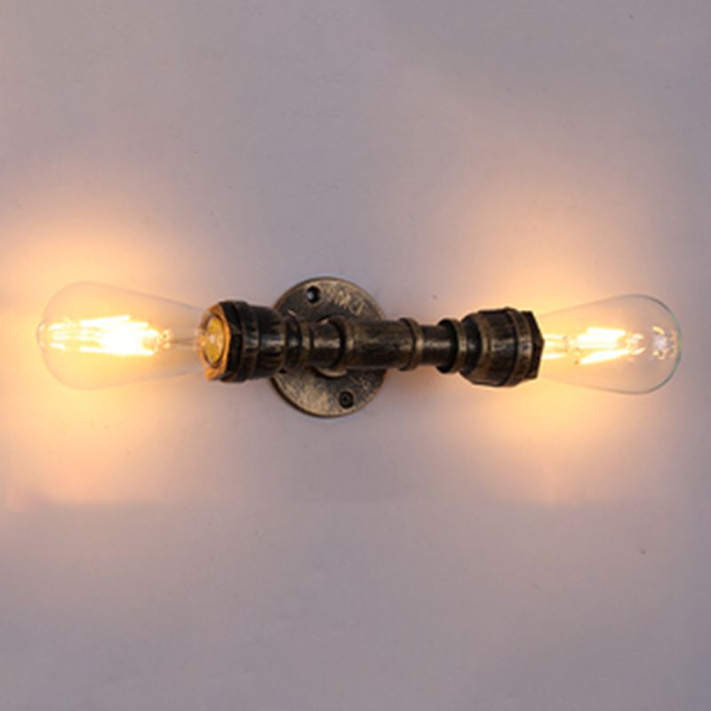 Rohrwand montierte Leuchte Industrie -Metallwandleuchten für das Restaurant