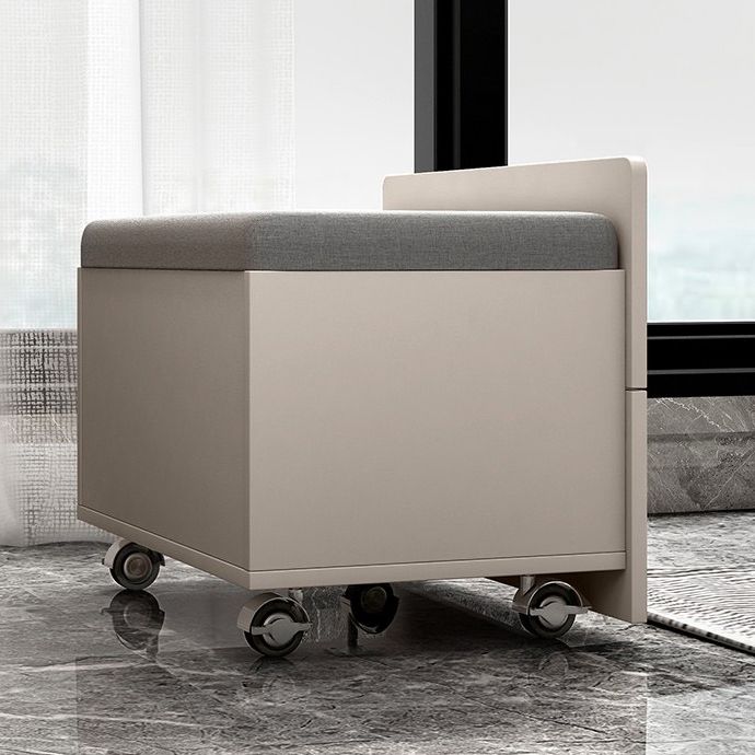 Modern Wood Vanity Dressing Table Grey/White Vanity Table with Drawers