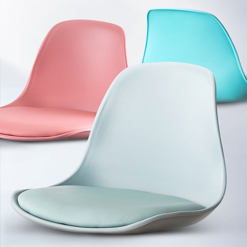 Moderne verstellbare Höhenstangenhocker schwenkbarer Plastik -Low -Rücken -Thekeschatzstool