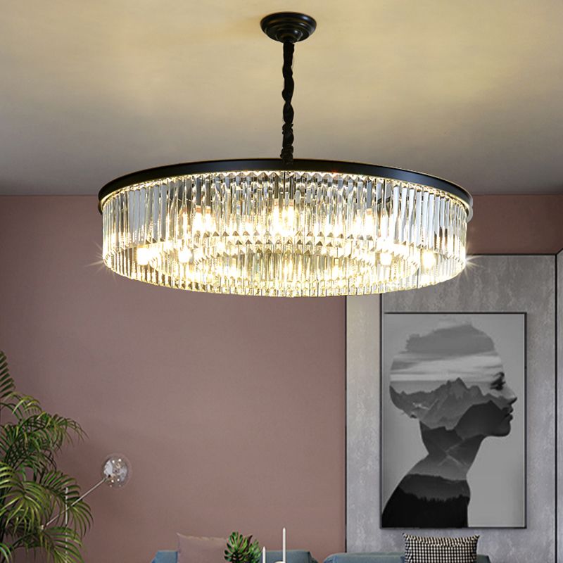 Luz de lámpara de lámpara de estilo moderno CRISTAL Multi Head Light para sala de estar