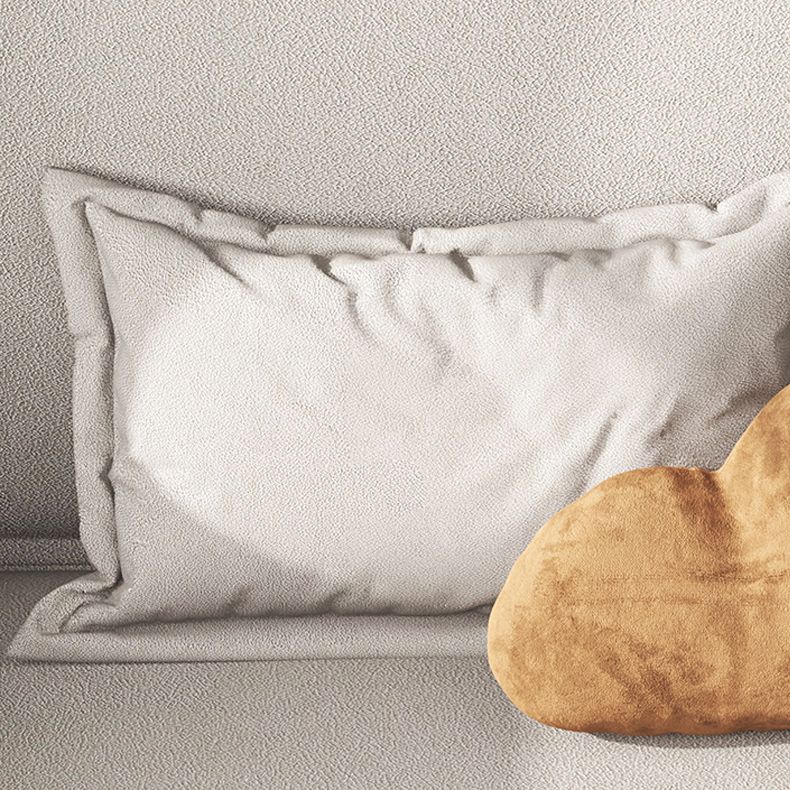 Gray Faux leather Sleeper Sofa 34.64" Wide Armless Sofa Bed with Upholstered