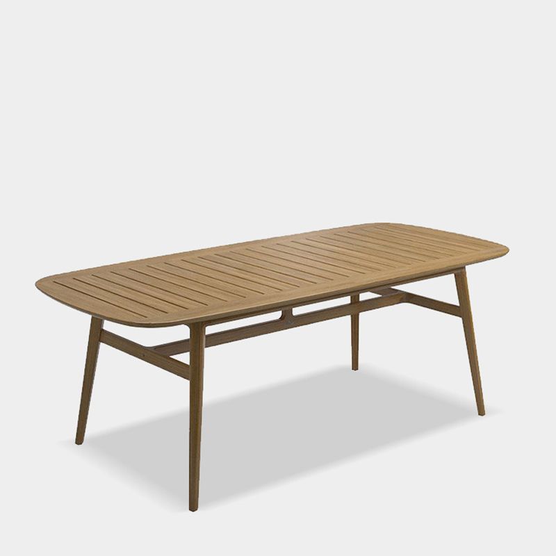 Bohemian Style Solid Wood Dining Table Set 1/4/5 Pieces Dining Table Set for Outdoor