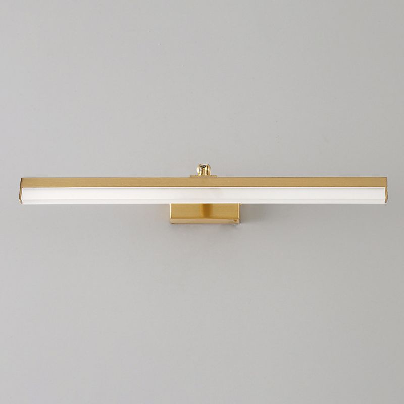 Modern Minimalist Style Linear LED Bathroom Vanity Light Fixtures Acrylic Vanity Wall Light Fixtures