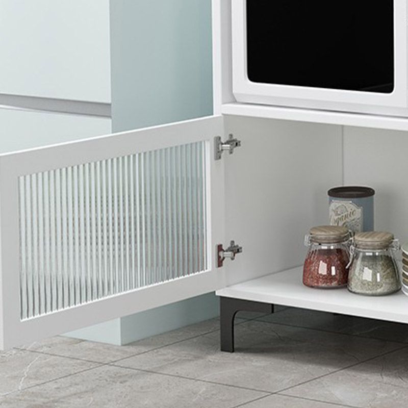 Modern Kitchen Island Table Dining Room Stationary Prep Table