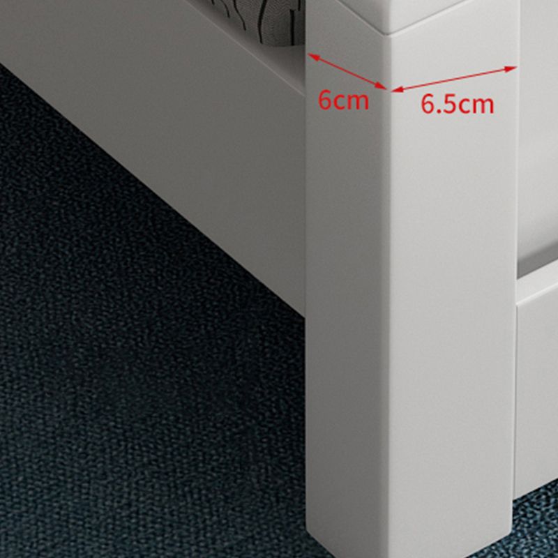 Modern Wood Bed Bookcase Included Standard Bed with Headboard for Bedroom