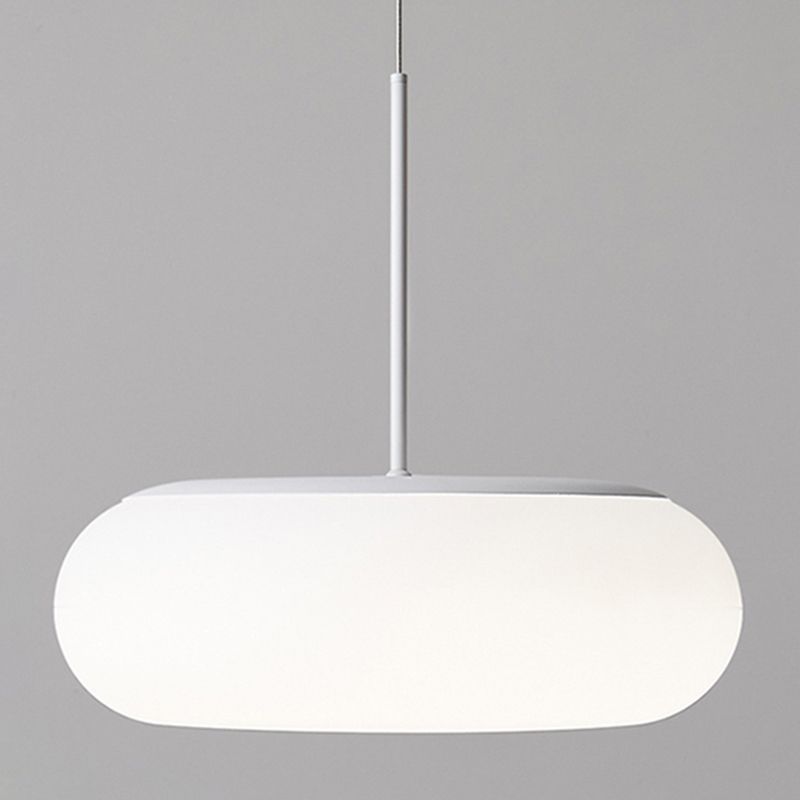 Minimalisme de la lampe susmimmand blanc LED PRENDANT PLAFICAUX acrylique pour salle à manger