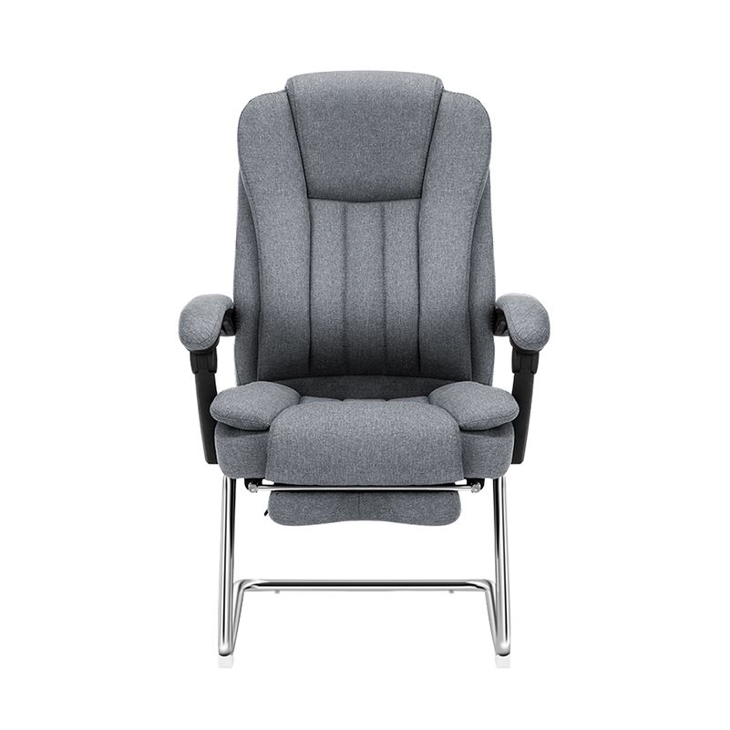 Modern Padded Arms Office Chair No Distressing Ergonomic Chair