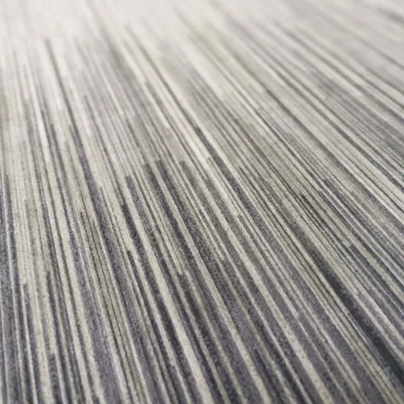 Fancy Black Modern Rug Polyester Geometric Pattern Area Rug Stain Resistant Rug for Home Decor