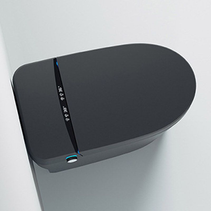 Modern Heated Seat Toilet ABS Floor Mounted Flush Toilet with Seat