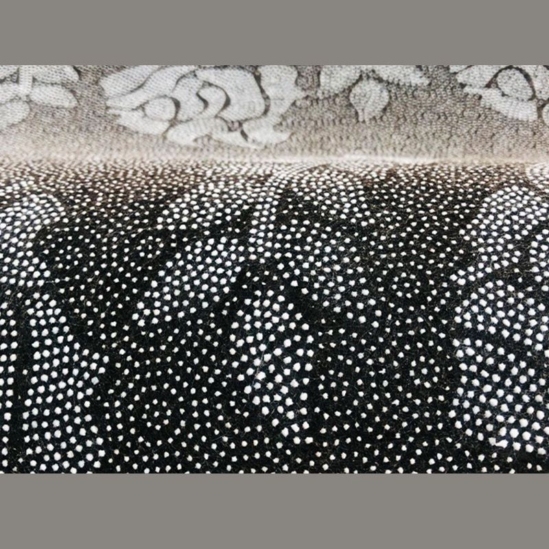Bohemian Area Carpet Tribal Pattern Indoor Rug Washable Polyester Anti-Slip Carpet for Living Room
