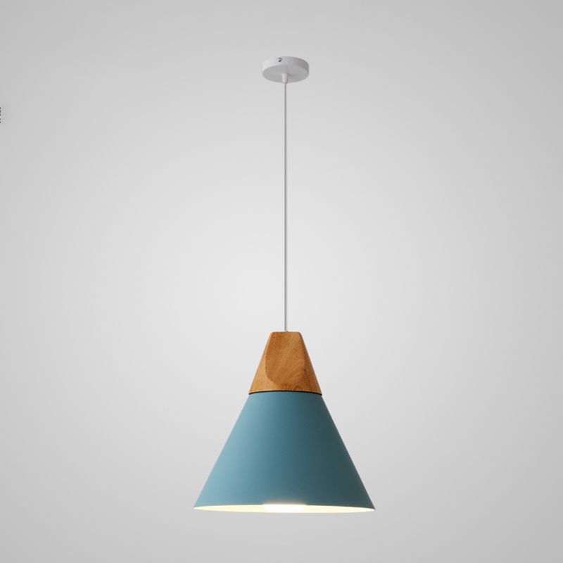 Simplicity Hanging Lamps Macaron Pendant Light Fixture for Bedroom Foyer
