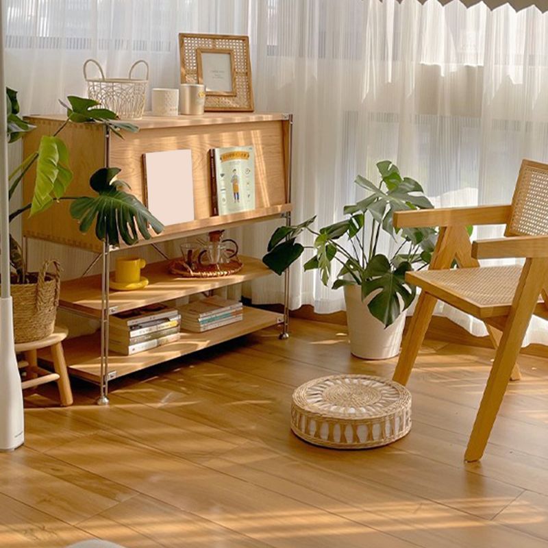 1 Door Storage Cabinet, Modern Rectangular Wooden Cabinet, 35.4"W x 16.9"L x 34.8"H