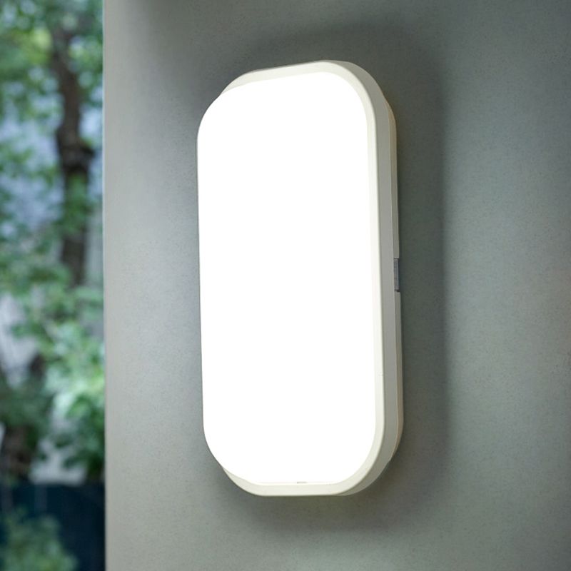 Moderner Stil weiße Wandlicht geometrische Form LED Wandleuchten für Wohnzimmer