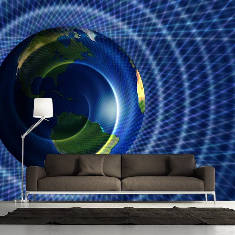 Geometry Mural Water Resistant Wall Art for Living Room, Made to Measure