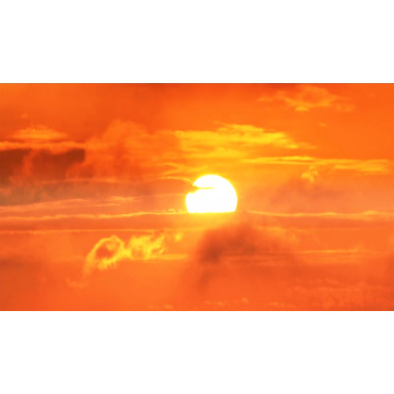 Afterglow View Removable Wall Mural for Sitting Room, Customized Size Available