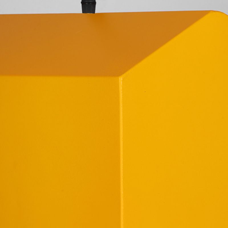 1 Light Unique Hanging Pendant Modern Macaron Style Glass Hanging Lighting for Bedroom