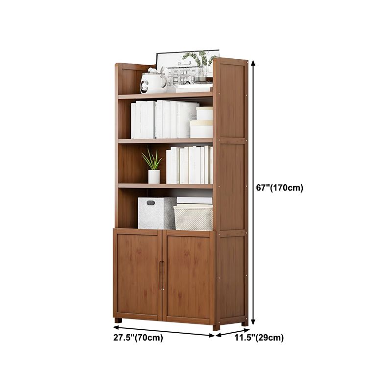 11.42"W Bookshelf Contemporary Style Bookcase for Office and Study Room