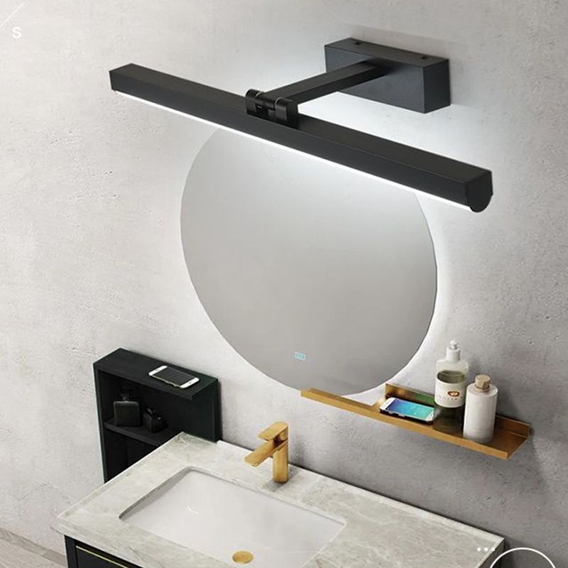 LED Smart Mirror Lampe Fixture Moderner einfacher Stil in Indoor Badezimmer Waschraum Spiegelleuchte