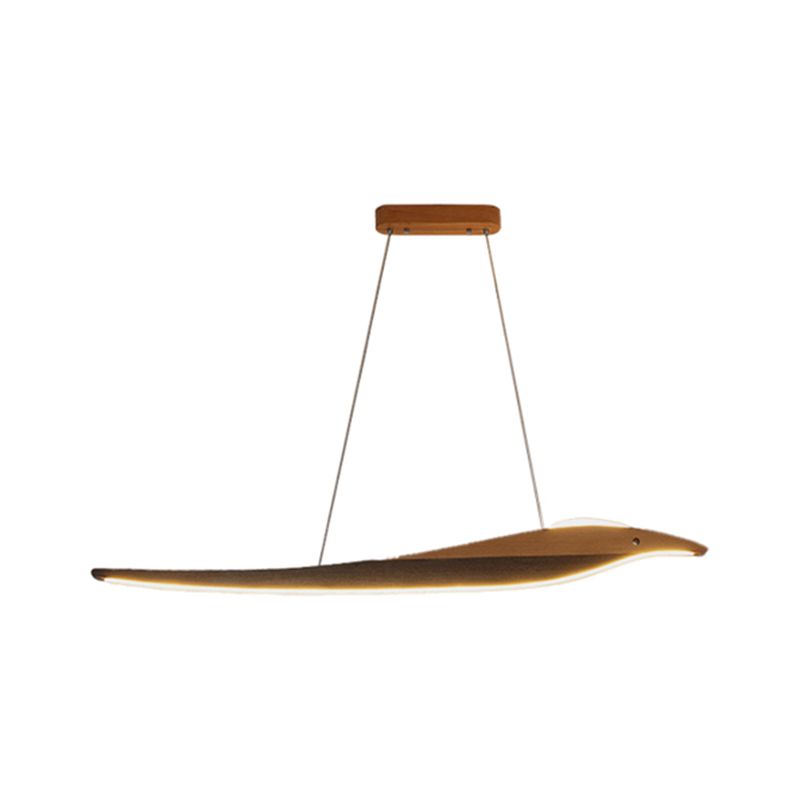 Wooden Hanging Island Lights Modern White Shade Island Lighting Ideas for Kitchen