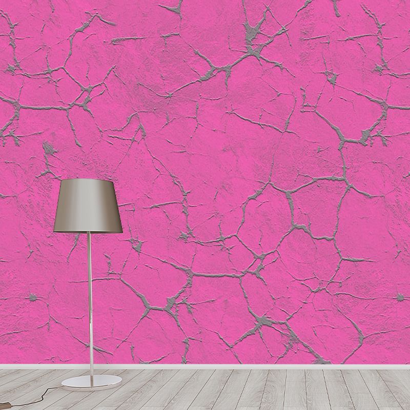 Color Art Resistant Mural Wallpaper Environment Friendly Sleeping Room Wall Mural