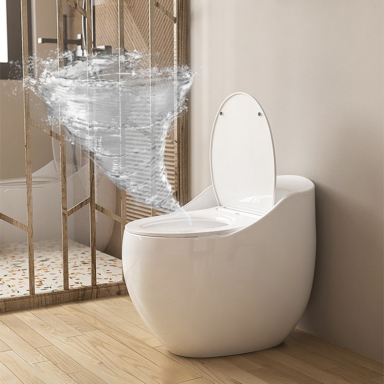 Modern Toilet Concealed Tank One-Piece Flush Toilet with Slow Close Seat