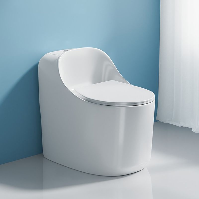 Modern 1-Piece Toilet Bowl Floor Mounted White Urine Toilet for Bathroom