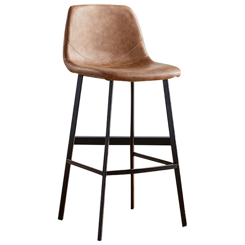 Nordic Style Round Bar-stool Metal Counter Bar Stool for Restaurant